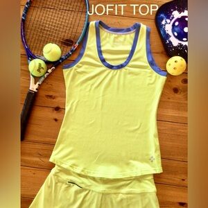JOFIT ATHLETIC TOP - LIKE NEW - TENNIS / PICKLEBALL / YOGA / PILATES TANK TOP